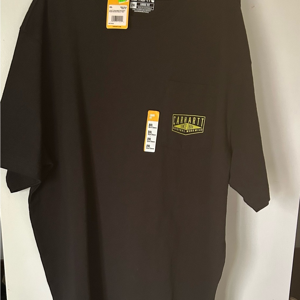 Carhartt Men's Dark Tee with Logo